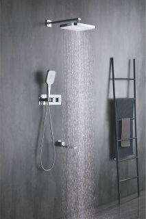 Душевая система Rose R1095 с термостатом хром